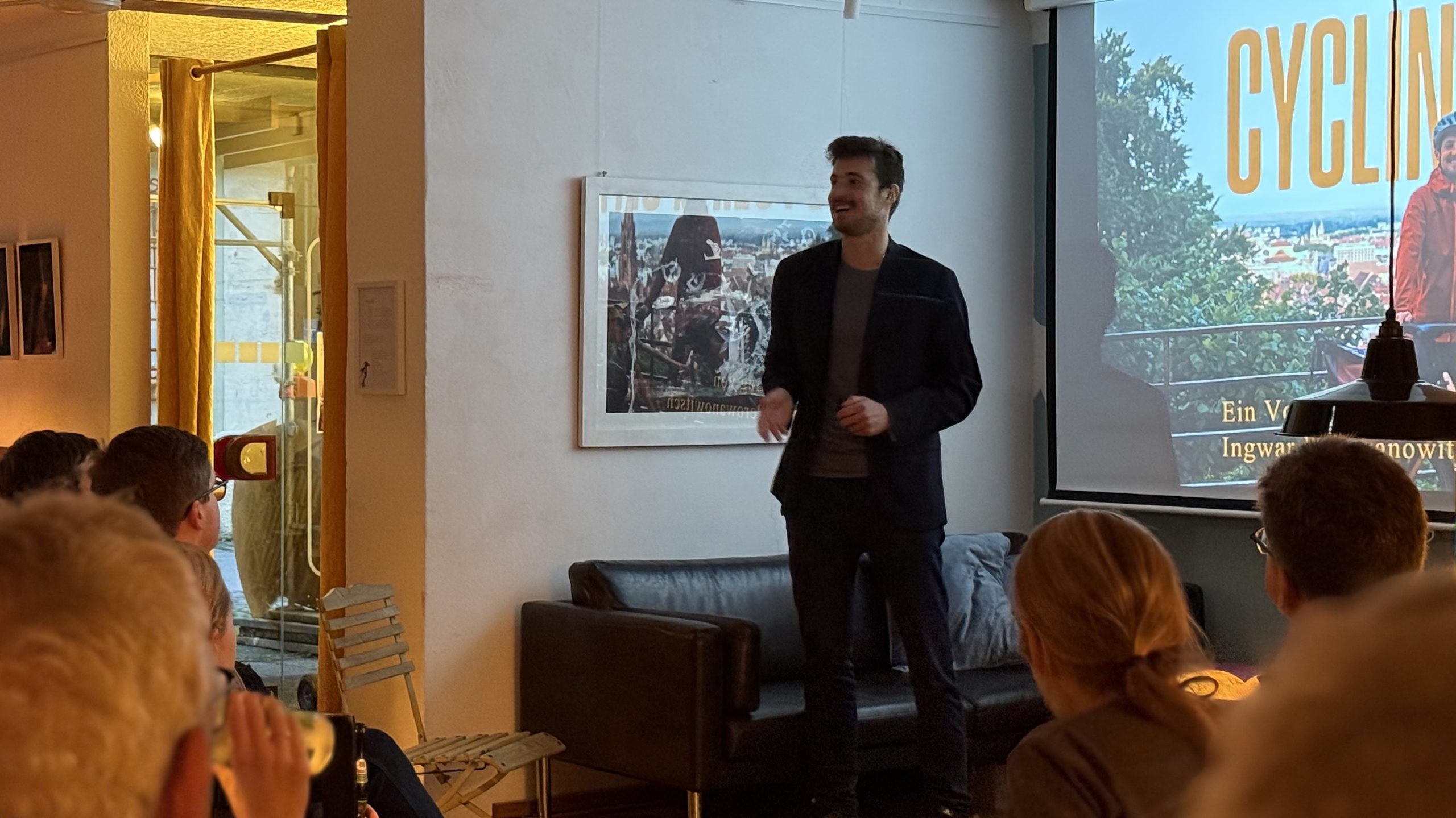 Ingwar Perowanowitsch: „Wenn in Gmünd ganz viele Menschen auf der Fahrradstraße unterwegs sind, wird das ansteckend sein.“